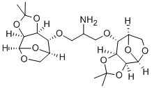 2-Amino-1,3-bis(1,6-anhydro-2,3-O-isopropylidene-b-D-mannopyranose-4-O-yl)-propane CAS#: 95245-29-7
