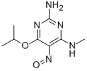 2-Amino-4-isopropoxy-6-(methylamino)-5-nitroso-pyrimidine CAS#: 92673-47-7