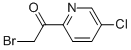 2-BROMO-1-(5-CHLOROPYRIDIN-2-YL)ETHANONE CAS#: 94952-47-3