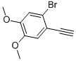 2-BROMO-1-ETHYNYL-4,5-DIMETHOXY-BENZENE CAS#: 90772-55-7