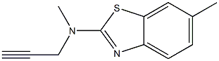 2-Benzothiazolamine,N,6-dimethyl-N-2-propynyl-(9CI) CAS#: 92677-92-4