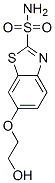 2-Benzothiazolesulfonamide, 6-(2-hydroxyethoxy)-, (+-)- CAS#: 95599-36-3