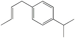 2-Butene,1-p-cumenyl-(7CI) CAS#: 96653-04-2