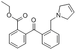 2-CARBOETHOXY-2'-(3-PYRROLINOMETHYL) BENZOPHENONE CAS#: 898762-97-5