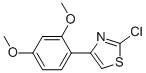 2-CHLORO-4-(2,4-DIMETHOXYPHENYL)THIAZOLE CAS#: 92847-37-5