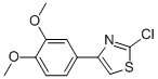 2-CHLORO-4-(3,4-DIMETHOXYPHENYL)THIAZOLE CAS#: 92847-39-7