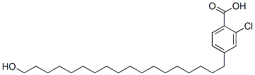 2-CHLORO-4-(HYDROXY-OCTADECYL)BENZOICACID CAS#: 93105-81-8