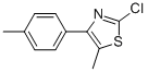 2-CHLORO-5-METHYL-4-(4-METHYLPHENYL)THIAZOLE CAS#: 91349-32-5