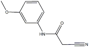 2-CYANO-N-(3-METHOXY-PHENYL)-ACETAMIDE CAS#: 91818-29-0