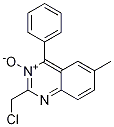 2-(ChloroMethyl)-6-Methyl-4-phenyl-quinazoline 3-Oxide CAS#: 94206-84-5