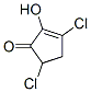 2-Cyclopenten-1-one, 3,5-dichloro-2-hydroxy- CAS#: 98136-71-1