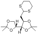2-Deoxy-3,4:5,6-di-O-isopropylidene-D-arabino-hexosepropane-1,3-diyldithioacetal CAS#: 91294-64-3