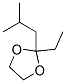 2-Ethyl-2-isobutyl-1,3-dioxolane CAS#: 935-45-5