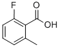 2-Fluoro-6-methylbenzoic acid CAS#: 90259-27-1