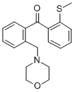 2-MORPHOLINOMETHYL-2'-THIOMETHYLBENZOPHENONE CAS#: 898750-23-7