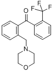 2-MORPHOLINOMETHYL-2'-TRIFLUOROMETHYLBENZOPHENONE CAS#: 898750-77-1