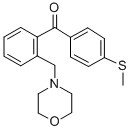 2-MORPHOLINOMETHYL-4'-THIOMETHYLBENZOPHENONE CAS#: 898750-26-0