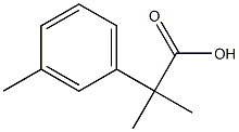 2-Methyl-2-(3-methylphenyl)propanoic acid CAS#: 93351-25-8