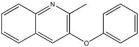 2-Methyl-3-phenoxyquinoline CAS#: 92855-35-1