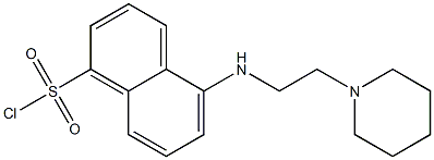 2-(N-piperidine)ethylamine-1-naphthyl-5-sulfonylchloride CAS#: 96090-00-5