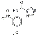 2'-Nitro-4-thiazolecarbox-p-anisidide CAS#: 94934-31-3