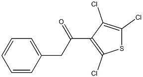 2-Phenyl-1-(2,4,5-trichlorothiophen-3-yl)ethanone CAS#: 91353-64-9