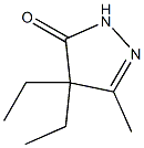 2-Pyrazolin-5-one, 4,4-diethyl-3-methyl- (6CI,7CI) CAS#: 90152-73-1