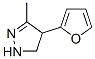 2-Pyrazoline, 4-(2-furyl)-3-methyl- (7CI) CAS#: 90006-91-0