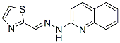 2-Thiazolecarbaldehyde (quinolin-2-yl)hydrazone CAS#: 97516-27-3