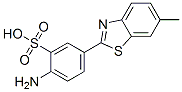 2-amino-5-(6-methylbenzothiazol-2-yl)benzenesulphonic acid CAS#: 92-01-3