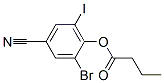 2-bromo-4-cyano-6-iodophenyl butyrate CAS#: 93777-15-2