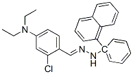 2-chloro-4-(diethylamino)benzaldehyde 1-naphthylphenylhydrazone CAS#: 94442-05-4