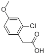 2-chloro-4-methoxyphenylacetic acid CAS#: 91367-09-8