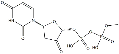 2'-deoxy-3'-ketouridine 5'-diphosphate CAS#: 92544-21-3