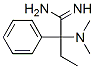2-dimethylamino-2-phenyl-butanimidamide CAS#: 91636-50-9