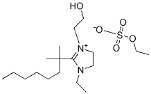 2-(dimethylheptyl)-1-ethyl-4,5-dihydro-3-(2-hydroxyethyl)-1H-imidazolium ethyl sulphate CAS#: 93905-02-3