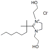 2-(dimethylheptyl)-4,5-dihydro-1,3-bis(2-hydroxyethyl)-1H-imidazolium chloride CAS#: 93905-00-1