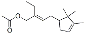 2-ethyl-4-(2,2,3-trimethyl-3-cyclopenten-1-yl)-2-butenyl acetate CAS#: 94231-50-2