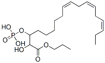 2-hydroxy-3-(phosphonooxy)propyl (9Z,12Z,15Z)-9,12,15-octadecatrienoate CAS#: 94086-56-3
