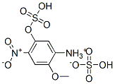 2-methoxy-4-nitro-5-(sulphooxy)phenylammonium hydrogen sulphate CAS#: 97337-95-6