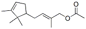 2-methyl-4-(2,2,3-trimethyl-3-cyclopenten-1-yl)-2-butenyl acetate CAS#: 94231-48-8