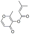 2-methyl-4-oxo-4H-pyran-3-yl 3-methyl-2-butenoate CAS#: 93917-69-2