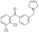 2,3-DICHLORO-3'-(3-PYRROLINOMETHYL) BENZOPHENONE CAS#: 898749-47-8