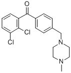 2,3-DICHLORO-4'-(4-METHYLPIPERAZINOMETHYL) BENZOPHENONE CAS#: 898763-18-3