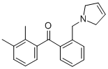 2,3-DIMETHYL-2'-(3-PYRROLINOMETHYL) BENZOPHENONE CAS#: 898763-20-7