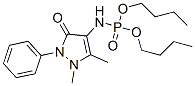 (2,3-Dihydro-1,5-dimethyl-3-oxo-2-phenyl-1H-pyrazol-4-yl)phosporamidic acid dibutyl ester CAS#: 90176-64-0