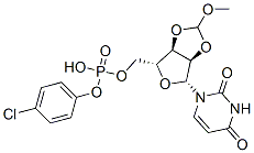 2',3'-O-(methoxymethylene)uridine 5'-(4-chlorophenyl)phosphate CAS#: 93134-82-8