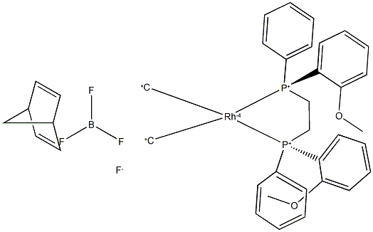 (2,3,5,6-H)-BICYCLO[2.2.1]HEPTA-2,5-DIENE][(1R,1''R)-[1,2-ETHANEDIYLBIS[(2-METHOXYPHENYL)PHENYLPHOSPHINE]RHODIUM(I)- TETRAFLUOROBORATE CAS#: 894423-88-2