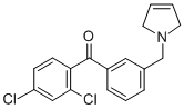 2,4-DICHLORO-3'-(3-PYRROLINOMETHYL) BENZOPHENONE CAS#: 898749-50-3