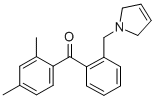 2,4-DIMETHYL-2'-(3-PYRROLINOMETHYL) BENZOPHENONE CAS#: 898763-23-0
